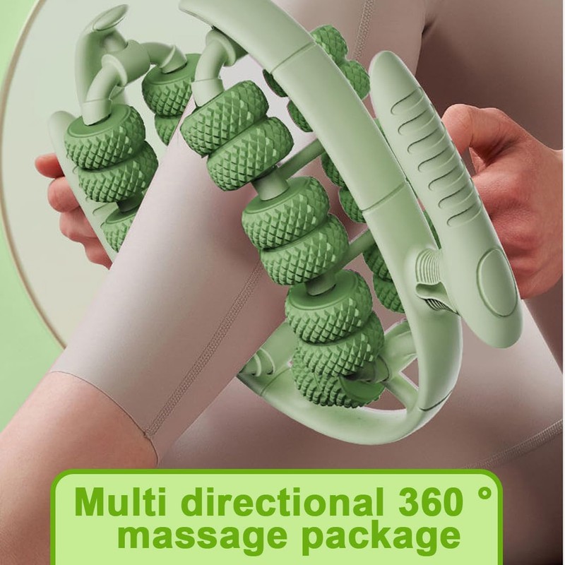 WUSJCOF Manual Anti-Cellulite Massager Ergonomic Design for Legs, Buttocks, Arms