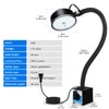 Kuoleopa 20W Magnetic LED Work Light, 2000LM, 500mm Flexible Gooseneck,