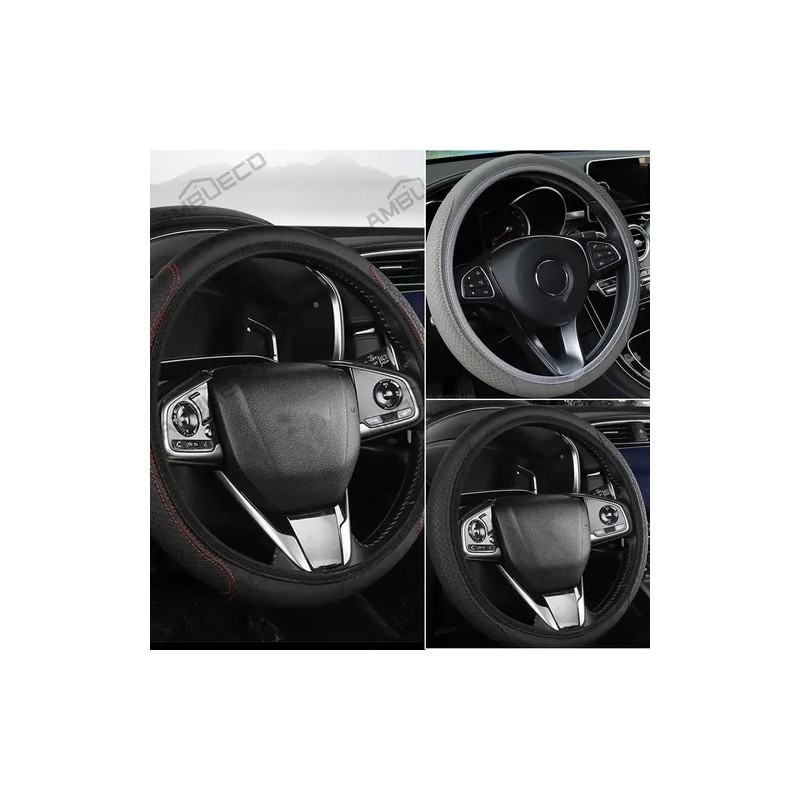 Funda Cubre Volante Antideslizante Gama Alta Redondo 38cm