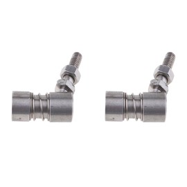 2 Pieces 1/4inch 6mm Boat Throttle Ball Joint, Tie Rod, Linkage End, 304 Stainless Steel