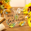 Barydat Acrylic Christian Gifts Bible Verses Religious Gifts for Women