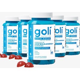 Gomitas Goli Mezcla De Bayas 60 Gummies 5pack