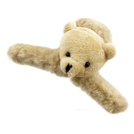 Large Brown Fluffy Plush Bear Hair Claw Clips Thick Long Hair Jaw Clips Barrettes Hair Accessories for Women and Girls Claw Clips for Thick Hair, Small Hair Clips, Claw Clips for Thin Hair, Hair Clips