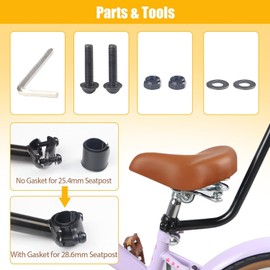 ZUKKA Children's Bicycle Training Push Bar Trainer Handle Balance Push Bar Kids Bicycle Learning Handle Push Bar for Children Bicycles