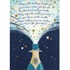 RSVP Birthday Greeting Card: Toasting Everything : Champagne Bubbles and