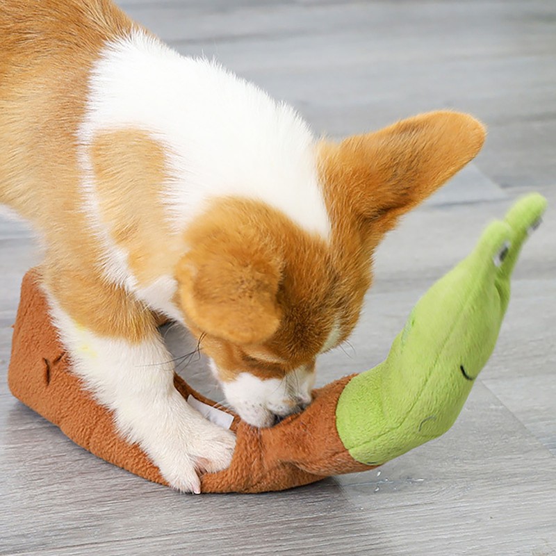 Dog Tug Toy Chew Toy Puppy Teething Teether Squeaky Comfortable