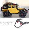 Dilwe RC Car Front Bumper, Steel Front Bumper for Axial