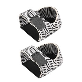 SAFIGLE 1 Pair Adjustable Outdoor Heel Sleeves for Men and Women Skid Heel Cushions for Sports Soft Warmth Retention Shock Absorbing Non Slip Protector for Cold Weather