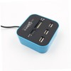 CAXUSD Reader Hub with Ports USB Multi-Card Reader for and