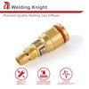Welding Knight MIG Welding Gas Diffuser D-M250 for Miller MDX