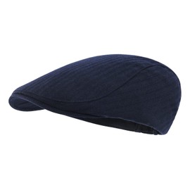 STARANCE - Gorra plana de lana para hombre, marino, One Size