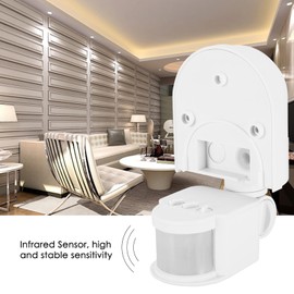 Gavigain DC9-24V Motion Sensor Switch, Waterproof Tunable Infrared Sensor Human Body Induction Sensor Switch