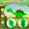 COLEESON Pack of 20 Slingshot Dinosaur Toy, Dino Party Toy,