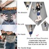No Buckle No Show Belt for Men Buckle Free Stretch