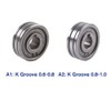 MIG MAG Welding Feed Roller Wire Drive Wheel 0.6mm 0.8mm