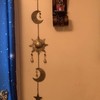Sun Moon Star Hanging Chime Recycled Iron Wind Chime Sun