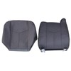 SecosAutoparts Driver Side Bottom & Top Lean Back Dark Gray