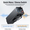 Melonare Portable Wired in-Ear Monitor Amplifier, Headphone Amp with XLR/TRS