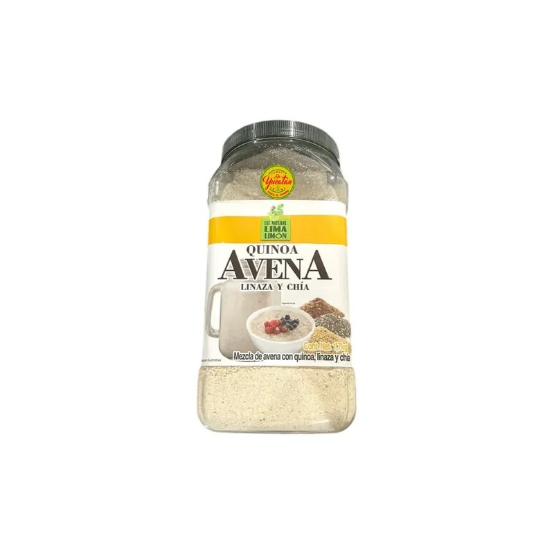 2 Avena Natural Lima Limon De Quinoa, Linaza Y Chia
