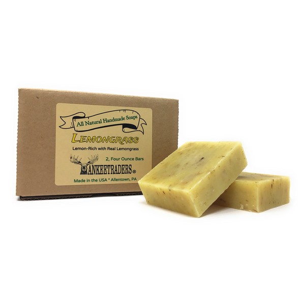 Yankee Traders Brand Soap, Lemongrass, 2 Count
