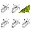 Parrots Fruit Vegetable Feeder Clip 5 Pieces Bird Feeder Device