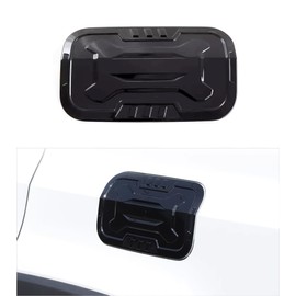 Gas Fuel Tank Cap Protect Cover Trim Compatible with 2024 2025 Toyota Land Cruiser 250 1958 Prado LC250 J250, Oil Cap Gas Cover Trim Sticker Decoration Exterior Accessories (Glossy Black)