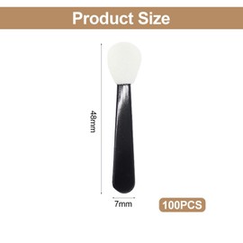 100 Pieces Sponge Brush, Eyeshadow Stroke, Make Up Tools, Mini Sponge Brush, Multifunctional Sponge Brush