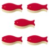 Marna Fish Sponge, Set of 5 (Sponge, Dishwashing/3-Layer Structure), Kitchen