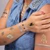 METALLIC FLASH TATTOOS