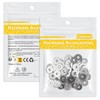 Caianwin M5 Washers Pack of 100, M5 x 15 mm