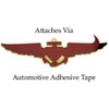 Patriot Accessories Red and Blue American Flag Metal Decal Auto