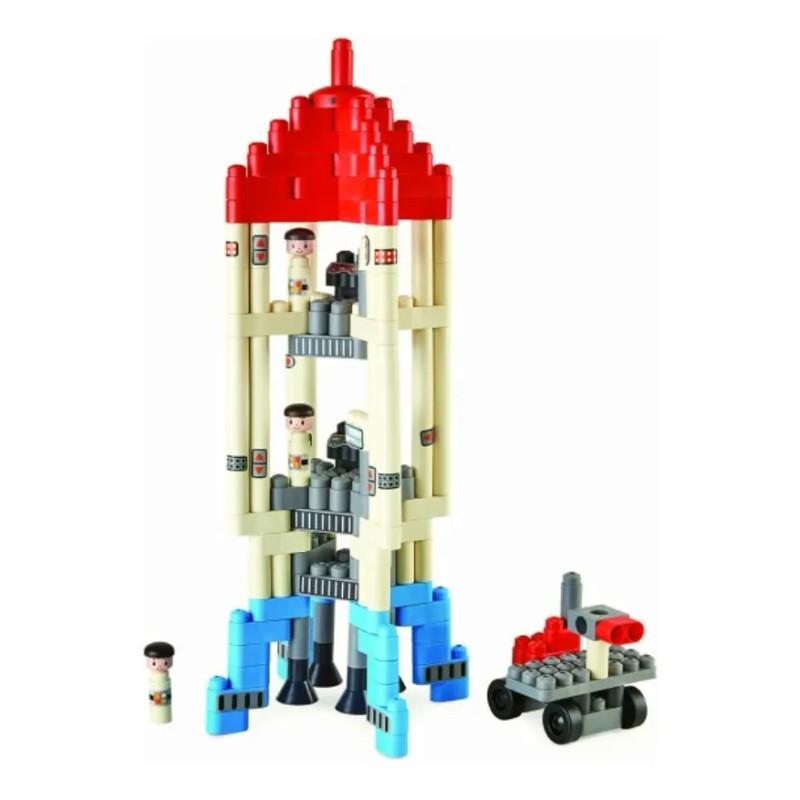 Hape Polym Space Adventure Rocket Kit De Construcción |