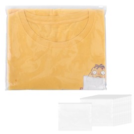 Svaldo Garment Storage Bags with Sliders, Hole-type, Horizontal Type, Set of 25, 12.0 x 10.0 inches (30.5 x 25.5 cm), Zipper Bag, Translucent, Waterproof Pouch, Shoe Bag, Laundry Bag, Travel