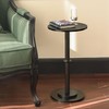 MaxSmeo Drink Table, Small Side Table for Small Spaces, Modern