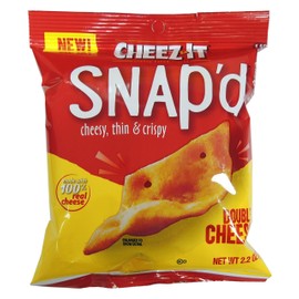 CHEEZ-IT SNAP'D DOUBLE CHEESE 6/2.2oz