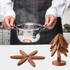 Wooden Trivets for Hot Dishes， Tree Shape Trivet Set,Trivets for