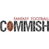 CafePress Fantasy Football Commish Round 4" MDF Holiday Ornament