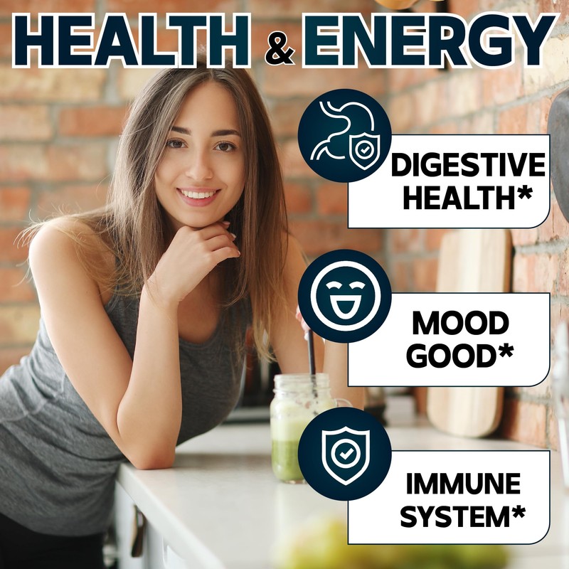 DEDICAD 12in1 Wormwood Black Walnut Clove Capsules - Immune, and