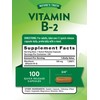 Nature's Truth B2 Vitamin | 100mg | 100 Capsules |