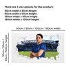 Chelsea Wall Sticker - Sam Kerr 24/25 Broken Wall +