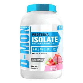 Proteína Whey Hidrolizada Isolate Dmon 1kg Varios Sabores                                                                                             