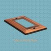 Dyekou Metal Wall Plate for Electrical Outlets, Decorative Antique Copper