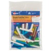 Avery Insertable Self-Adhesive Tabs with Printable Inserts, 1-1/2", Permanent Adhesive,