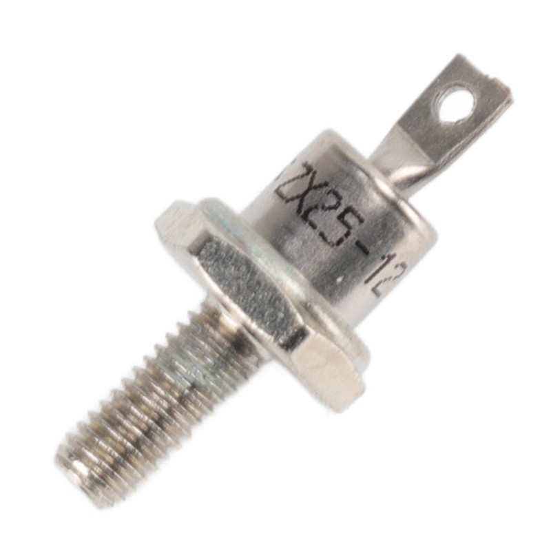 3PCS Rectifier Diode Spiral 25A Iron High Hardness Spiral Rectifier