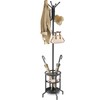ZYATKSML Coat Rack Freestanding, Coat Stand with Umbrella Holder, Metal