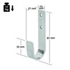 VORMANN Wall Hooks, Coat Hooks, Tool Hooks, Garage Hooks, Load