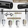 Room Divider, No Drilling Curtain Rod Wall Divider for Space
