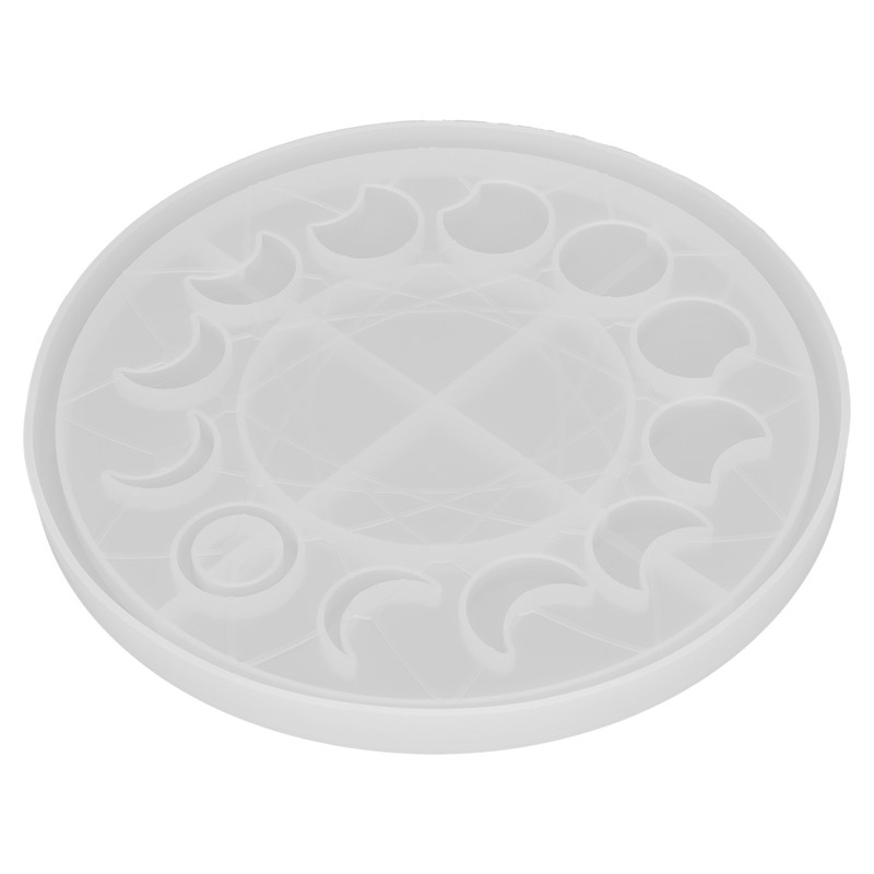 Moon Phase Tray Mold Lunar Eclipse Crescent Epoxy Resin Casting