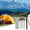 Tent Stakes Heavy Duty & Hammer Set,with 12in Tent Stake