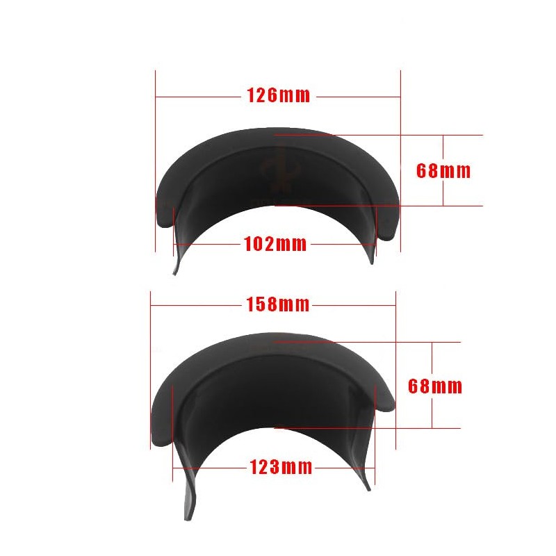 Ieron Billiard Pocket Liners 6pcs Pool Hole Liners Plastic Pool